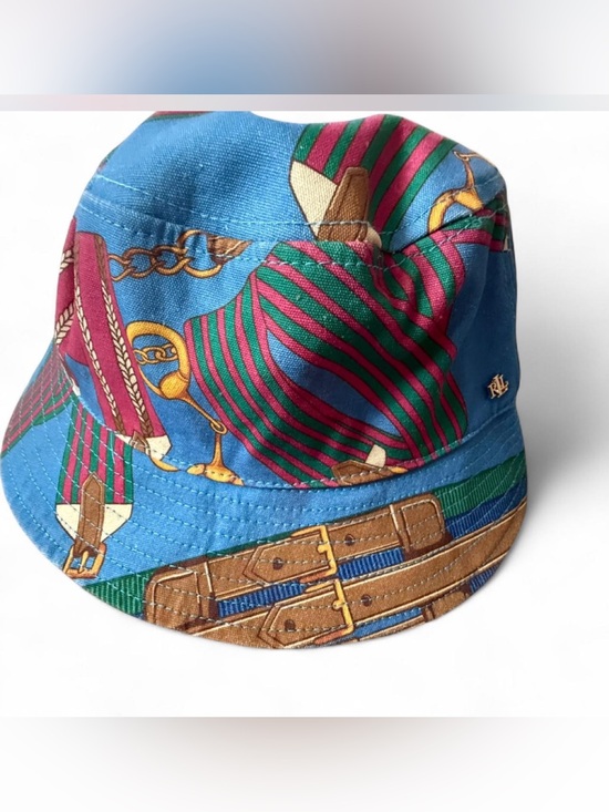 Lauren Ralph Lauren Scarf Print Bucket Hat main image 5